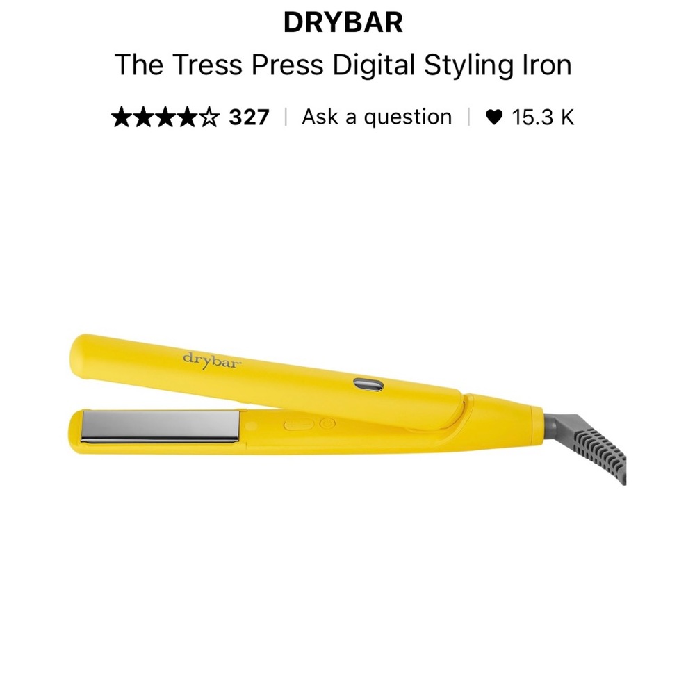DRYBAR straightener